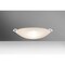 Besa Lighting Sonya 13 Ceiling, Glitter, White Clips, 1x100W Halogen 8417GL-WH - alternate 1
